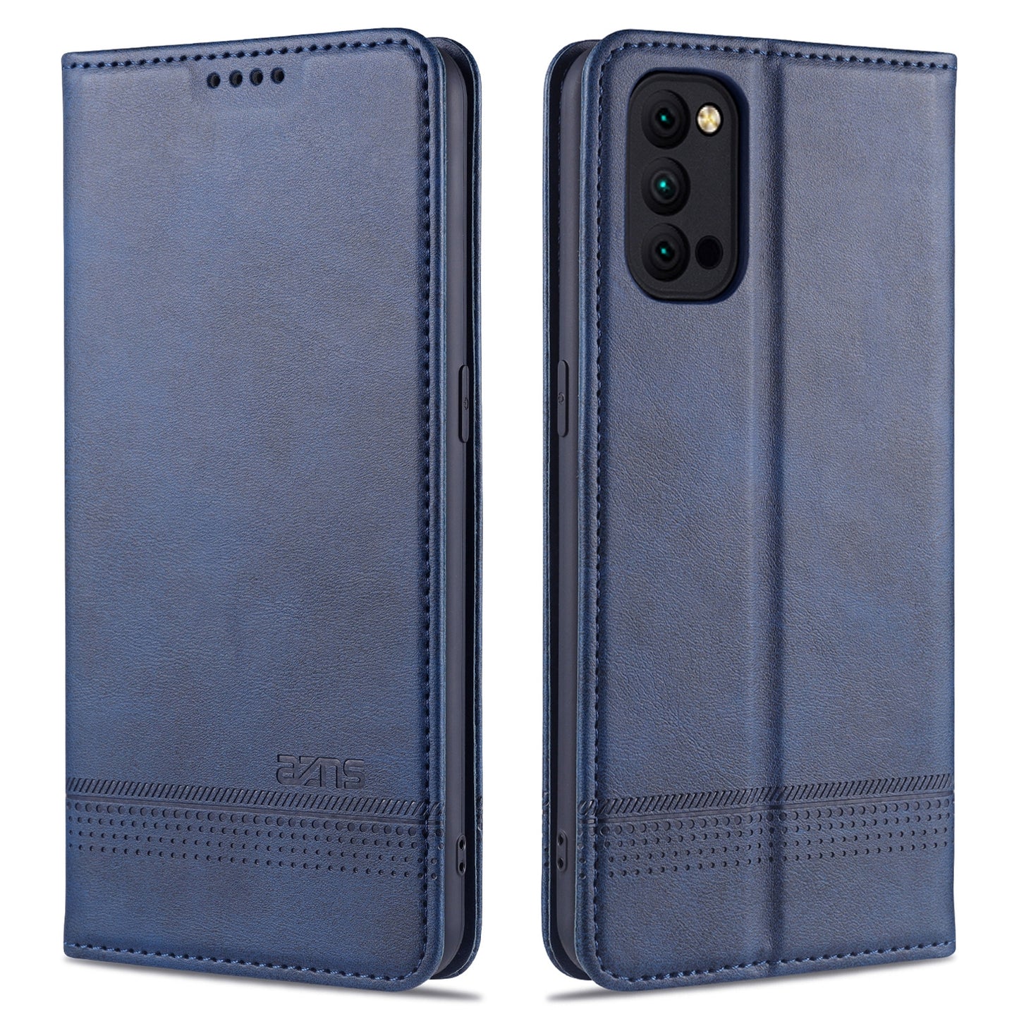 OPPO Reno4/Reno4 Pro Leather Wallet Case with Card Holder & Magnetic Closure