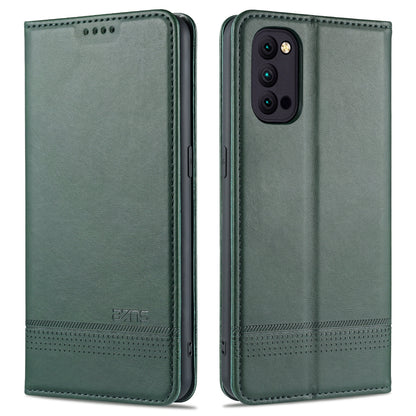 OPPO Reno4/Reno4 Pro Leather Wallet Case with Card Holder & Magnetic Closure