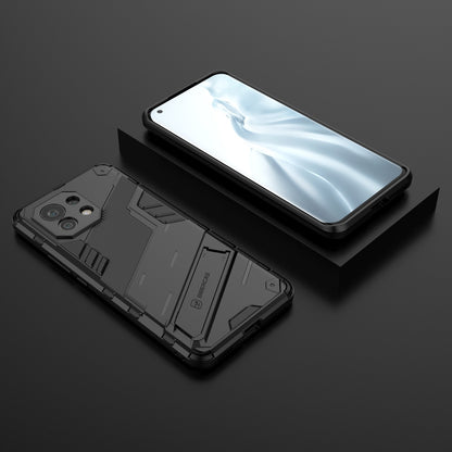 Xiaomi Mi 11 Shockproof Phone Case - Punk Armor 2-in-1 PC + TPU with Invisible Holder