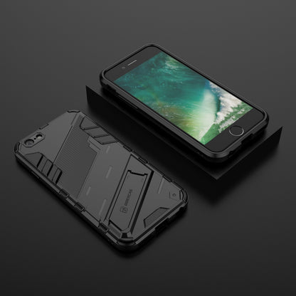 iPhone 6 Shockproof Phone Case - Punk Armor 2-in-1 PC + TPU with Invisible Holder