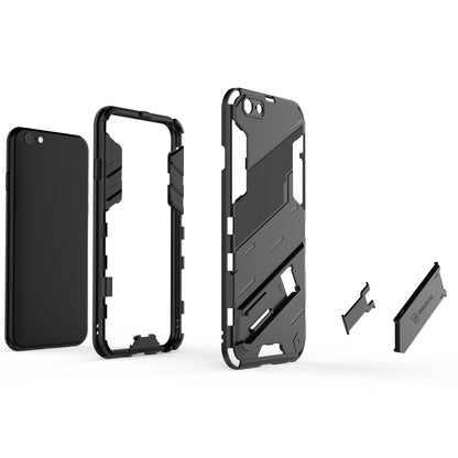 iPhone 6s Shockproof Phone Case - Punk Armor 2-in-1 PC + TPU with Invisible Holder