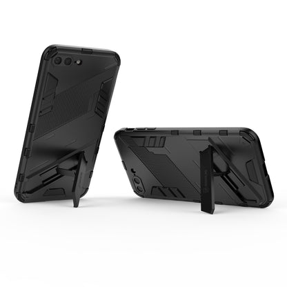 iPhone 7 Plus Shockproof Phone Case - Punk Armor 2-in-1 PC + TPU with Invisible Holder