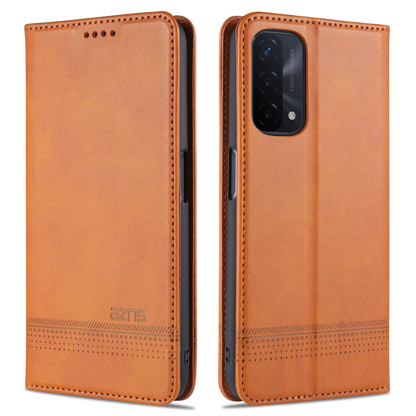 OPPO A93 5G Leather Wallet Case with Card Holder & Magnetic Closure