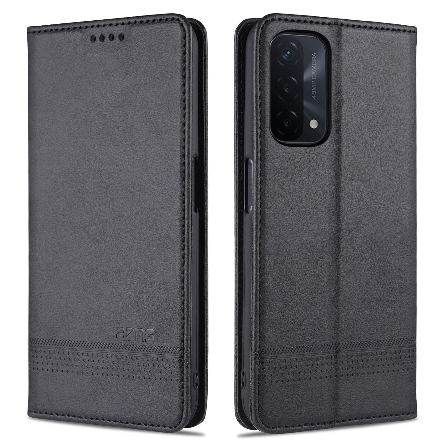 OPPO A93 5G Leather Wallet Case with Card Holder & Magnetic Closure