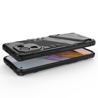 Xiaomi Mi 11 Pro Shockproof Phone Case - Punk Armor 2-in-1 PC + TPU with Invisible Holder