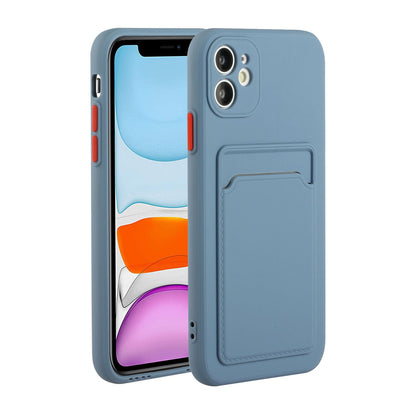 Apple iPhone 11 Shockproof TPU Case with Card Holder - Durable & Lightweight Design