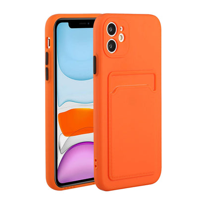 Apple iPhone 11 Shockproof TPU Case with Card Holder - Durable & Lightweight Design