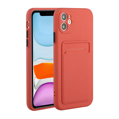 Apple iPhone 11 Shockproof TPU Case with Card Holder - Durable & Lightweight Design