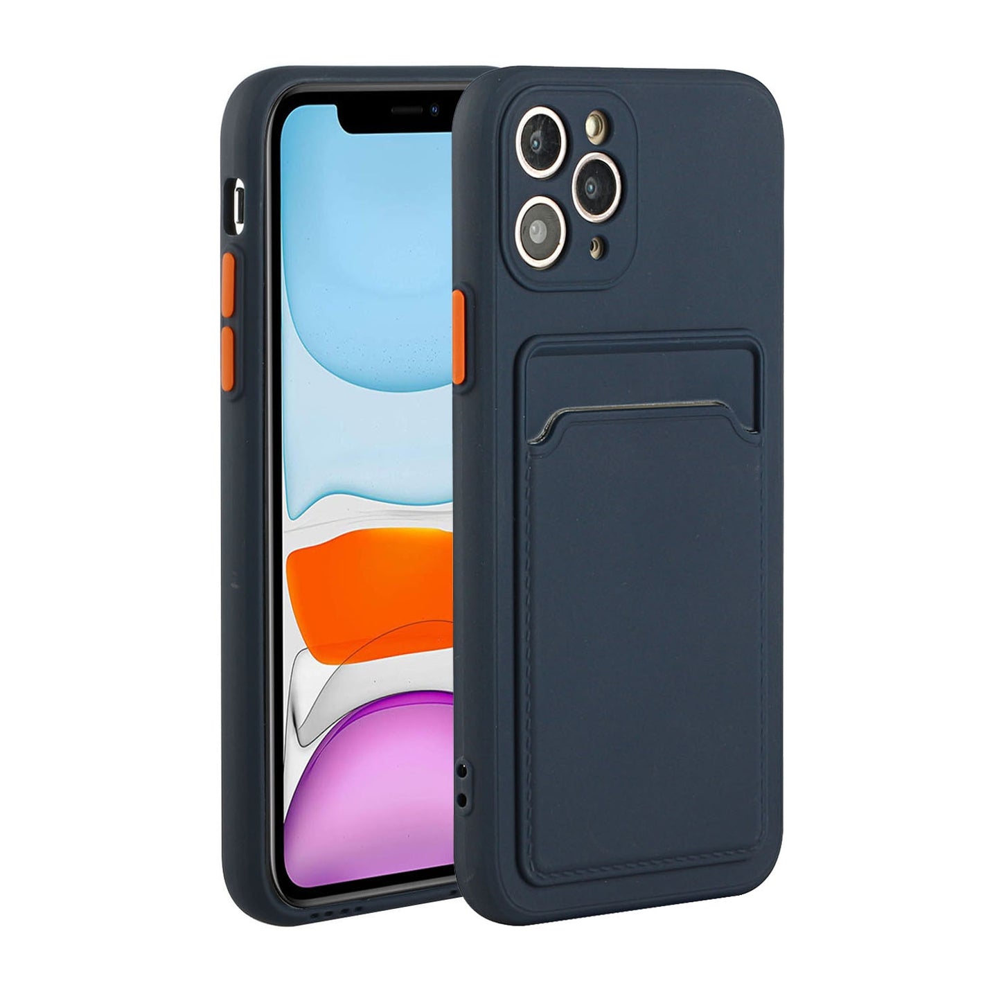 Apple iPhone 11 Pro Shockproof TPU Case with Card Holder - Durable & Lightweight Design