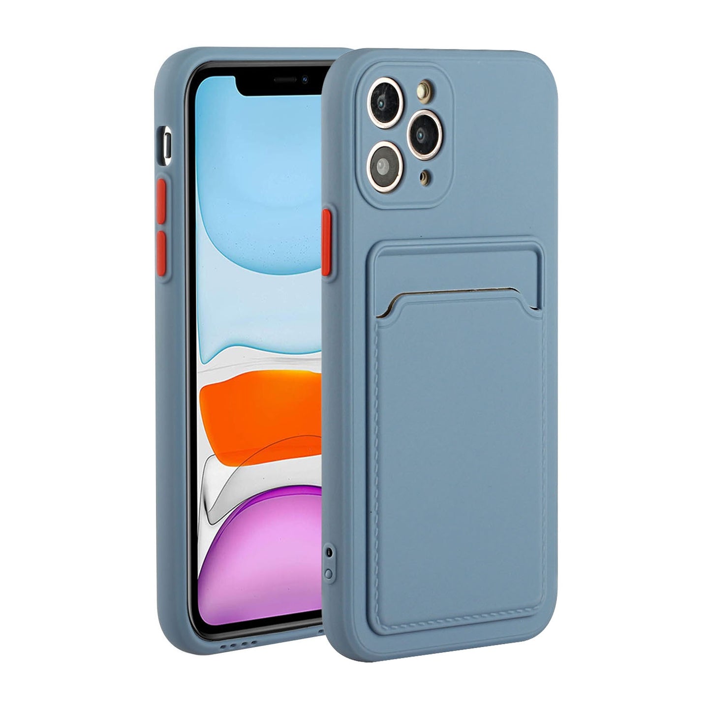 Apple iPhone 11 Pro Shockproof TPU Case with Card Holder - Durable & Lightweight Design