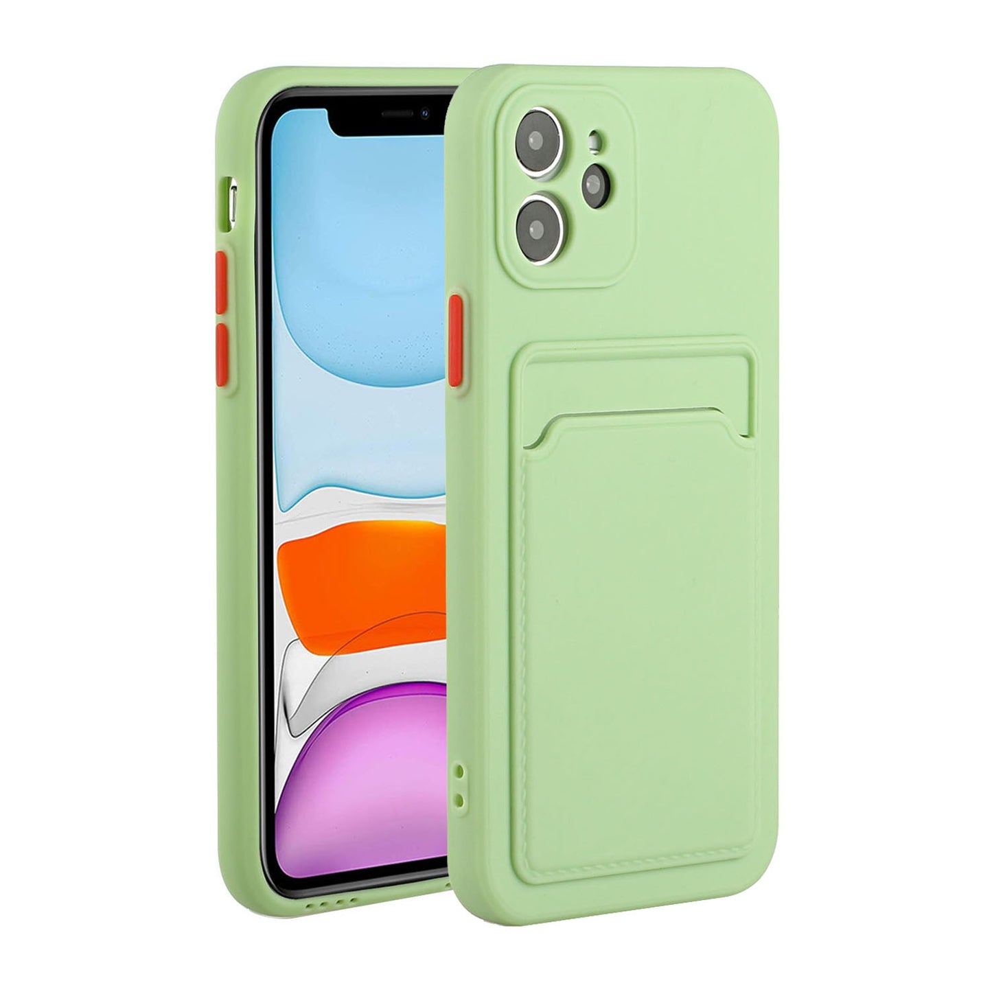 Apple iPhone 11 Pro Shockproof TPU Case with Card Holder - Durable & Lightweight Design