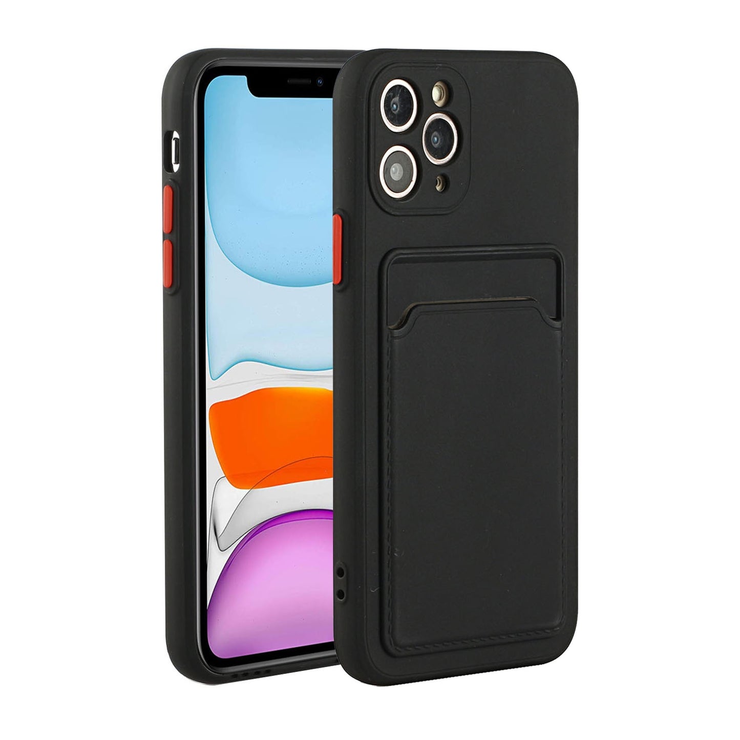 Apple iPhone 11 Pro Shockproof TPU Case with Card Holder - Durable & Lightweight Design