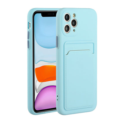 Apple iPhone 11 Pro Shockproof TPU Case with Card Holder - Durable & Lightweight Design