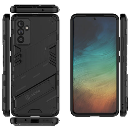 Samsung Galaxy A82 5G Shockproof Phone Case - Punk Armor 2-in-1 PC + TPU with Invisible Holder