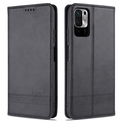 Xiaomi Poco M3 Pro 5G Leather Wallet Case with Card Holder & Magnetic Closure