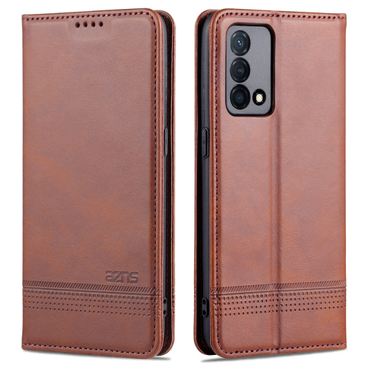 OPPO K9 5G Leather Wallet Case with Card Holder & Magnetic Closure