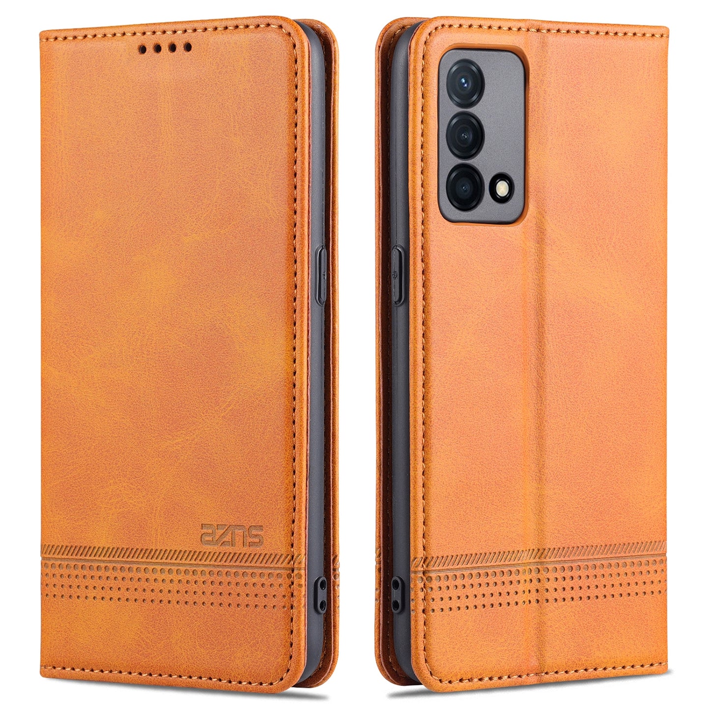 OPPO K9 5G Leather Wallet Case with Card Holder & Magnetic Closure