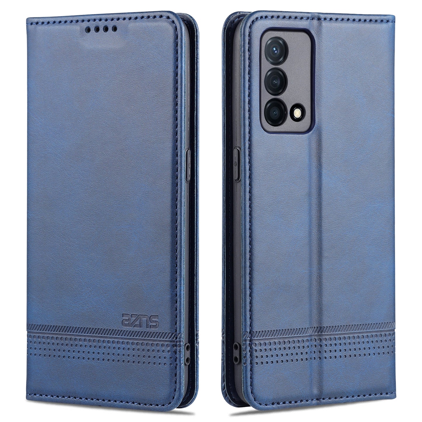 OPPO K9 5G Leather Wallet Case with Card Holder & Magnetic Closure