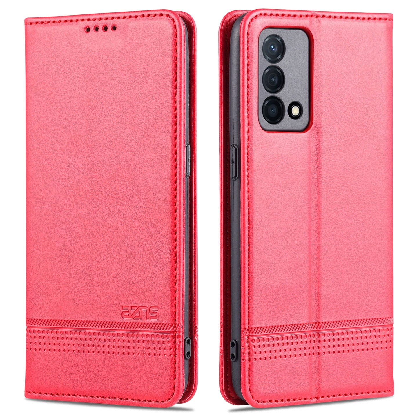 OPPO K9 5G Leather Wallet Case with Card Holder & Magnetic Closure