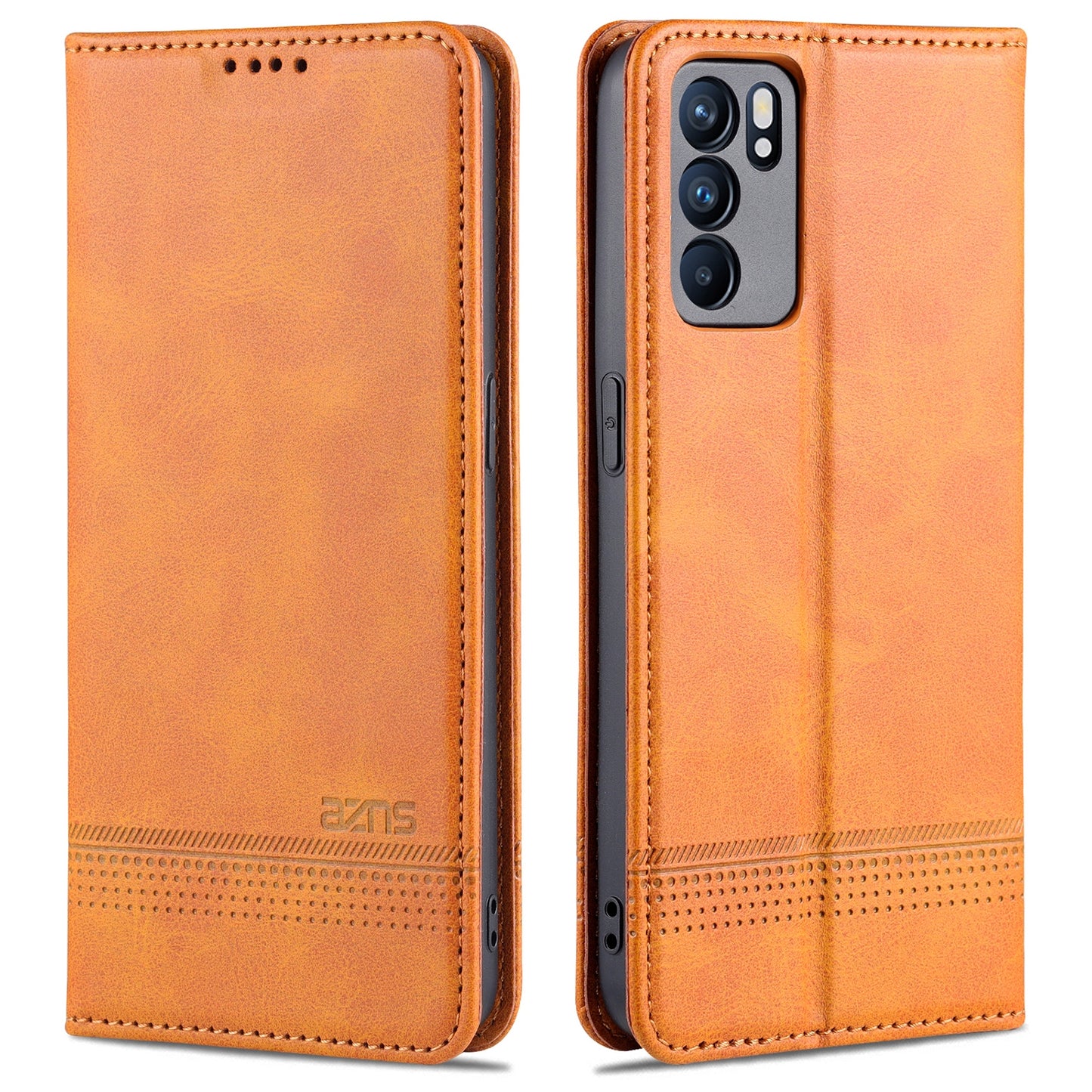 OPPO Reno6/Reno6 Pro Leather Wallet Case with Card Holder & Magnetic Closure