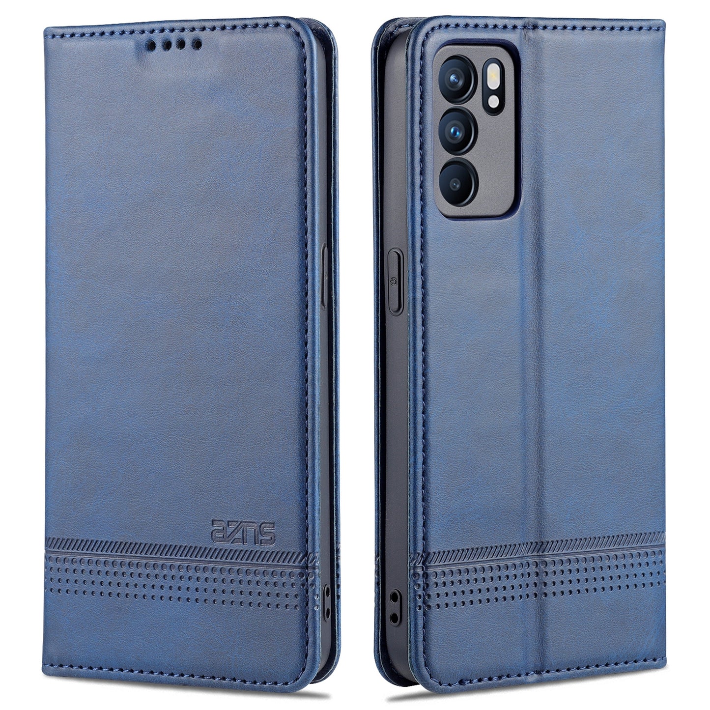 OPPO Reno6/Reno6 Pro Leather Wallet Case with Card Holder & Magnetic Closure