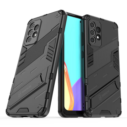 Samsung Galaxy A52 5G Shockproof Phone Case - Punk Armor 2-in-1 PC + TPU with Invisible Holder