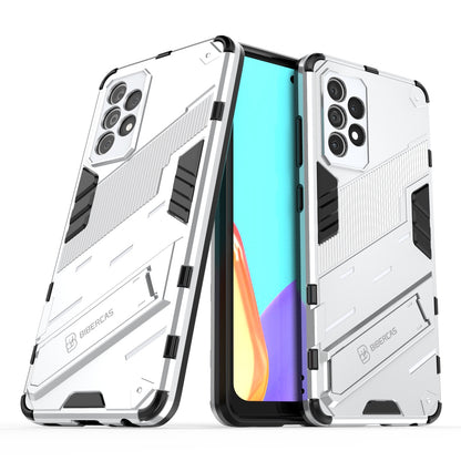 Samsung Galaxy A52 5G Shockproof Phone Case - Punk Armor 2-in-1 PC + TPU with Invisible Holder