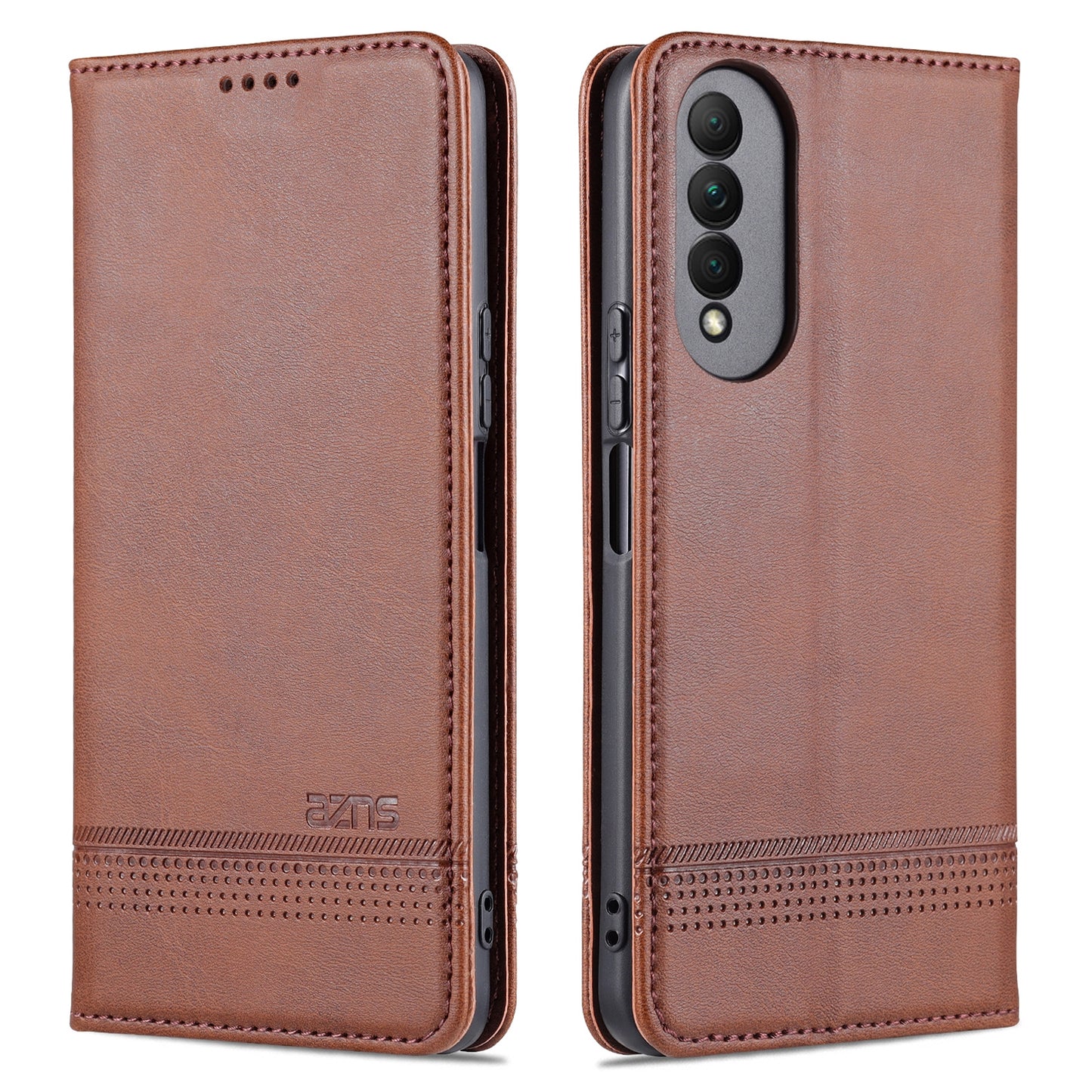 Honor X20 SE Leather Wallet Case with Card Holder & Magnetic Closure