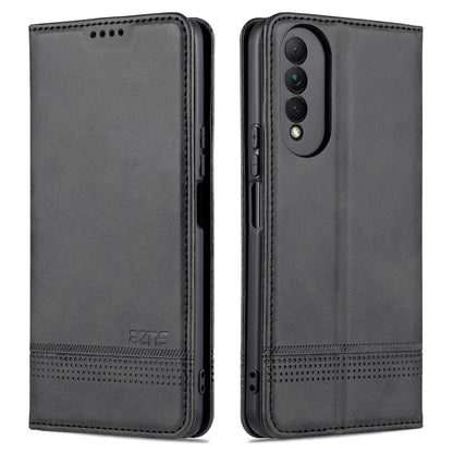 Honor X20 SE Leather Wallet Case with Card Holder & Magnetic Closure