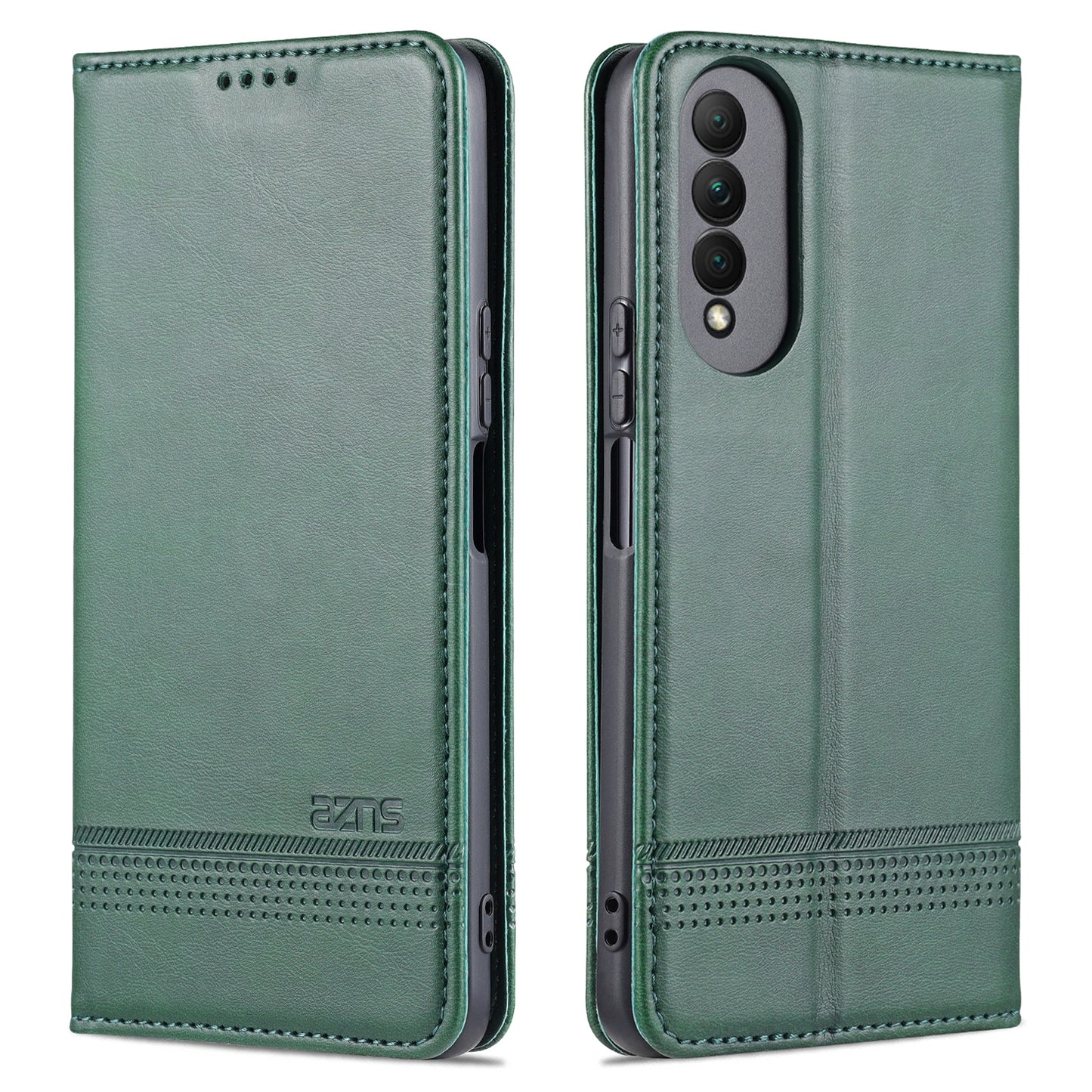 Honor X20 SE Leather Wallet Case with Card Holder & Magnetic Closure