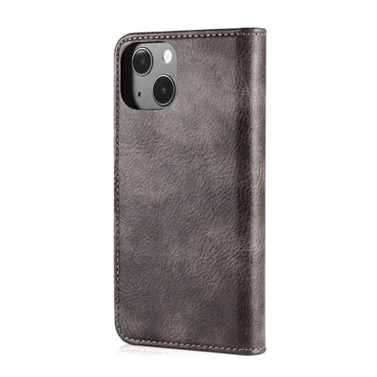 iPhone 13 Mini Leather Wallet Case - Detachable & Magnetic - Card Slots