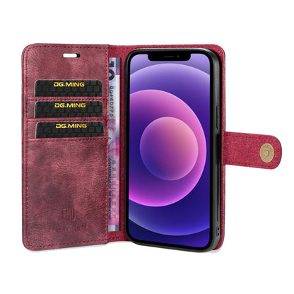 iPhone 13 Leather Wallet Case - Detachable & Magnetic - Card Slots