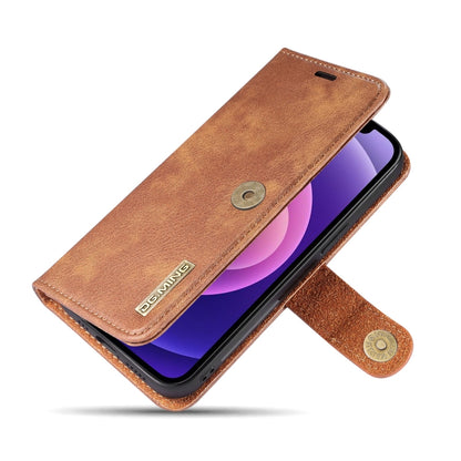 iPhone 13 Leather Wallet Case - Detachable & Magnetic - Card Slots