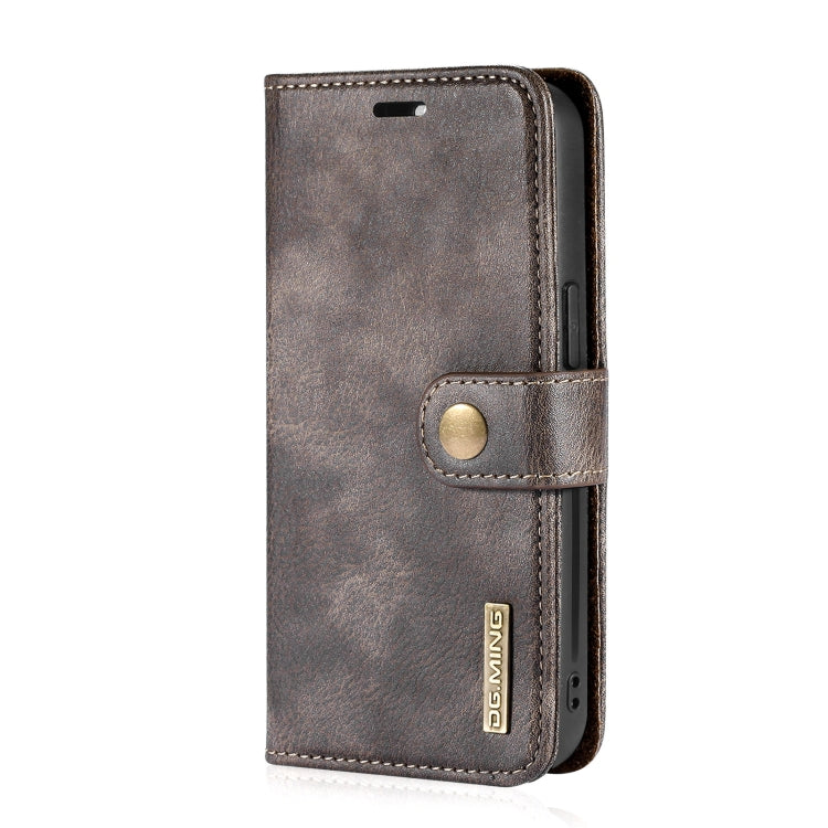 iPhone 13 Pro Leather Wallet Case - Detachable & Magnetic - Card Slots