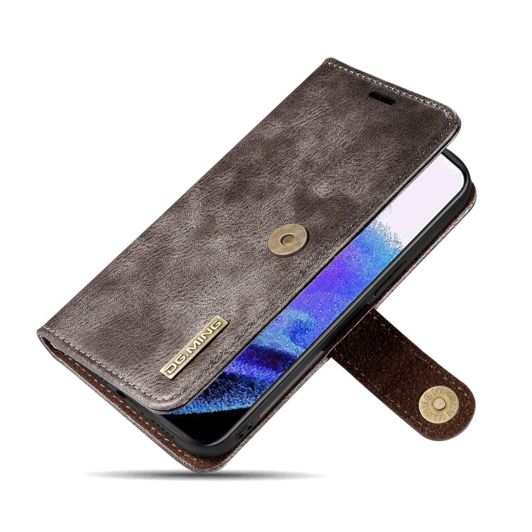 iPhone 13 Pro Leather Wallet Case - Detachable & Magnetic - Card Slots