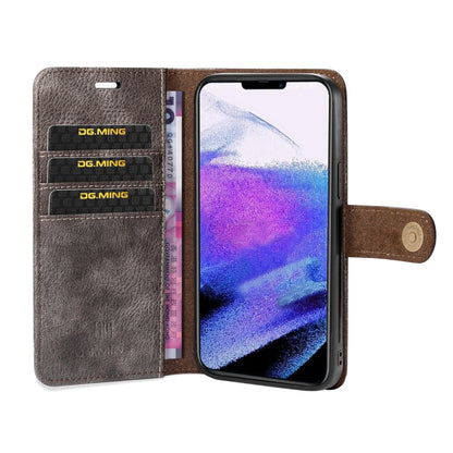 iPhone 13 Pro Leather Wallet Case - Detachable & Magnetic - Card Slots