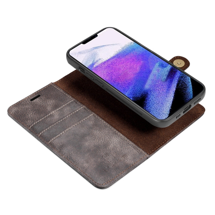 iPhone 13 Pro Leather Wallet Case - Detachable & Magnetic - Card Slots