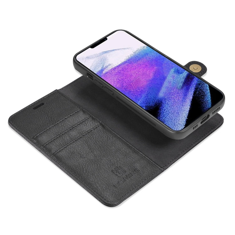 iPhone 13 Pro Leather Wallet Case - Detachable & Magnetic - Card Slots