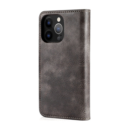 iPhone 13 Pro Max Leather Wallet Case - Detachable & Magnetic - Card Slots