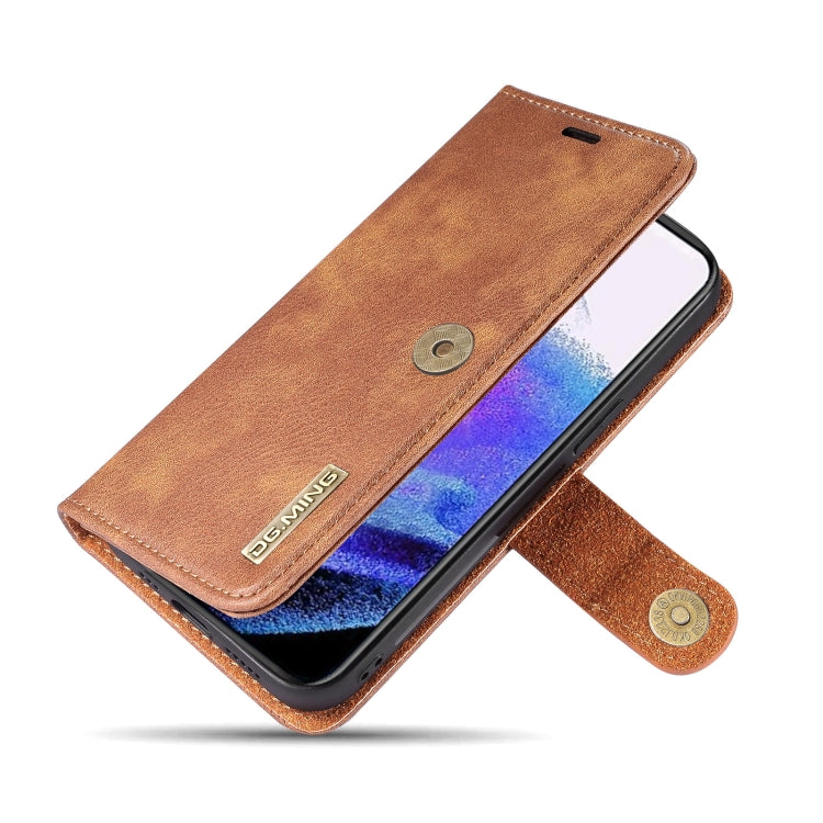 iPhone 13 Pro Max Leather Wallet Case - Detachable & Magnetic - Card Slots