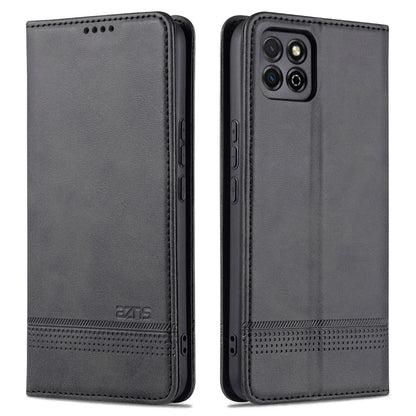 Honor Play 20 Leather Wallet Case with Card Holder & Magnetic Closure