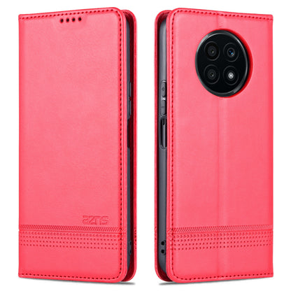 Honor X20 Leather Wallet Case with Card Holder & Magnetic Closure