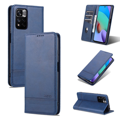 Xiaomi Redmi Note 11 Pro/Note 11 Pro+ Leather Wallet Case with Card Holder & Magnetic Closure