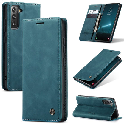 Samsung Galaxy S22 Leather Case: Horizontal Flip, Card Slots & Wallet, Durable Design