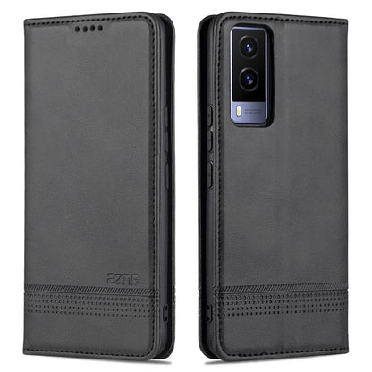 Vivo Y71t/V21e 5G Leather Wallet Case with Card Holder & Magnetic Closure