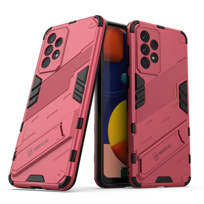 Samsung Galaxy A33 5G Shockproof Phone Case - Punk Armor 2-in-1 PC + TPU with Invisible Holder