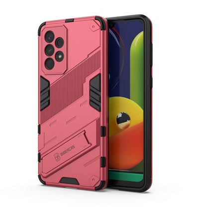 Samsung Galaxy A33 5G Shockproof Phone Case - Punk Armor 2-in-1 PC + TPU with Invisible Holder