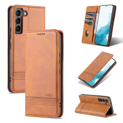 Samsung Galaxy S22 Leather Wallet Case with Card Holder & Magnetic Closure