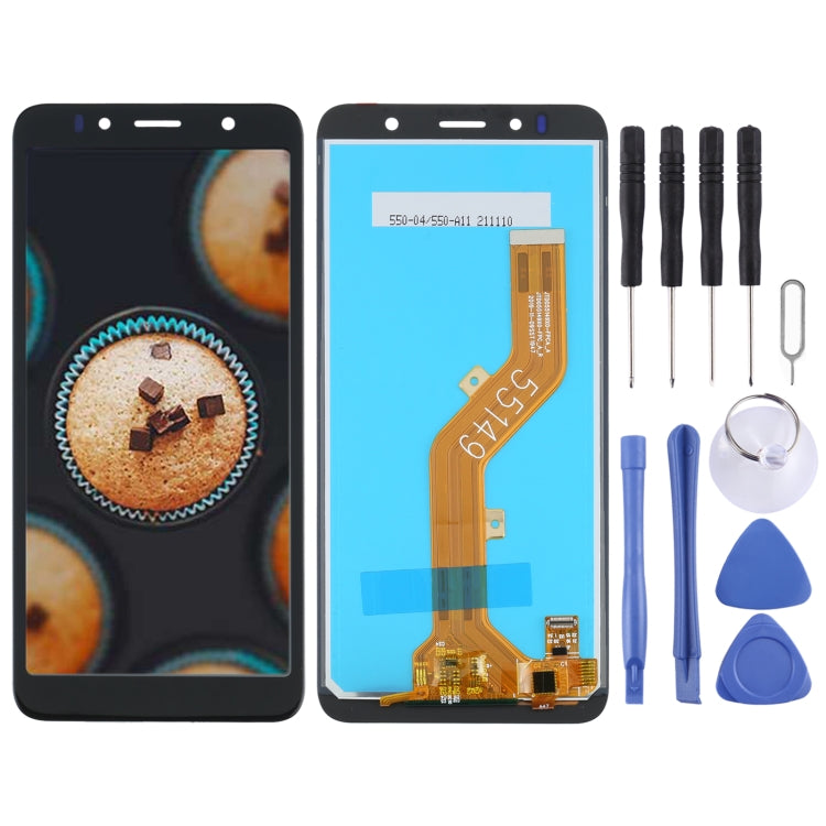 Itel A36 TFT LCD Screen with Digitizer Full Assembly - Replacement Touch Screen Display