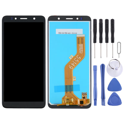 Itel A36 TFT LCD Screen with Digitizer Full Assembly - Replacement Touch Screen Display